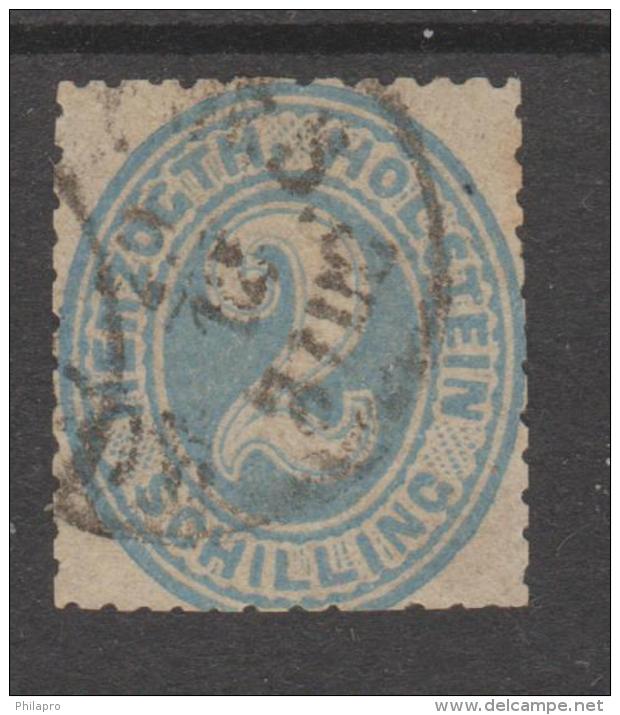 ALLEMAGNE. HOLSTEIN   YVERT N°13  Used   Réf  G 178 - Schleswig-Holstein