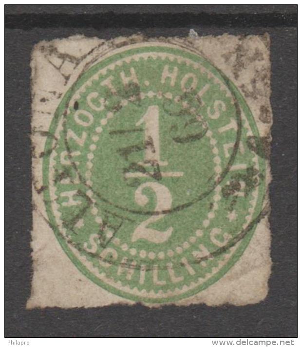 ALLEMAGNE. HOLSTEIN   YVERT N°15  Used   Réf  G 179 - Schleswig-Holstein