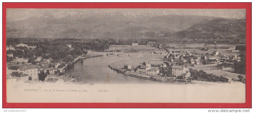 Grenoble --  Vue Sur La Tronche Et La Chaine Des Alpes - Grenoble