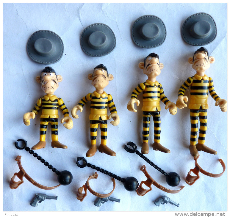 RARE FIGURINES CEJI LUCKY LUKE - équivalence De Boîte 7851 LES 4 DALTON PRESQUE Complets - Autres & Non Classés