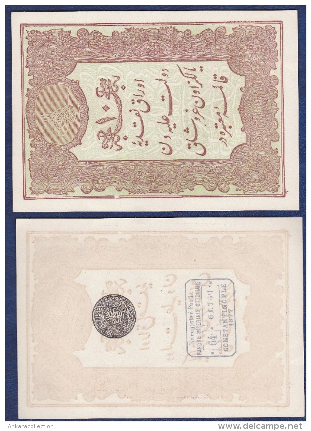 AC - OTTOMAN TURKEY - 1877 ABDULHAMID 10 KURUS 64 61 764 - Turchia