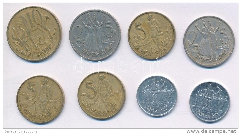 Etiópia 1969. 1c Al (2x) + 1969. 5c Cu-Zn (3x) + 1969. 10c Cu-Zn + 1969. 25c Cu-Ni T:2,2- Ph.
Ethiopia 1969.... - Non Classés