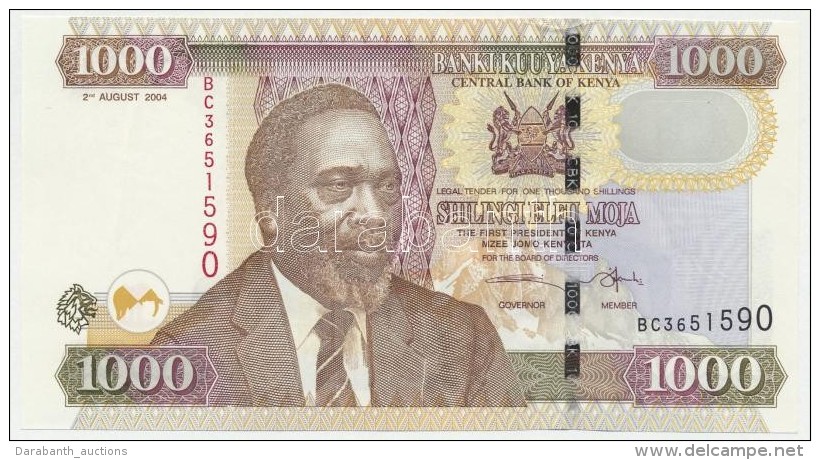 Kenya 2004. 1000Sh T:II
Kenya 2004. 1000 Shilling C:XF
Krause 45 - Unclassified