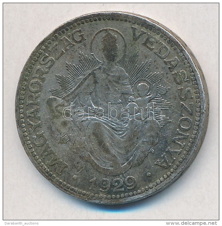 1929. 2P Ag 'Madonna' T:3 Patina
Adamo P7 - Zonder Classificatie