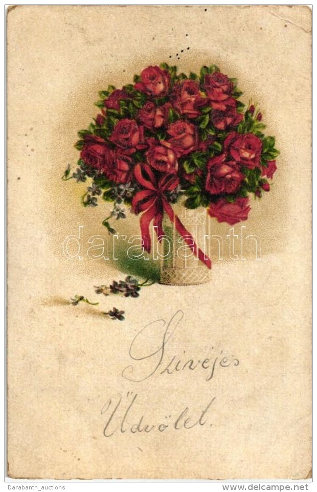 T2/T3 Roses, Litho (EK) - Non Classés