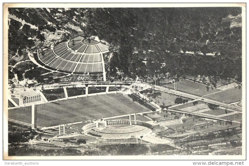 * T2/T3 1936 Berlin, Reichssportfeld Mit Dietrich Eckart Bühne / Stadium, Summer Olympics In Berlin, So. Stpl.... - Sin Clasificación