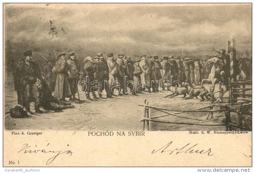 T2 Pochód Na Sybir / The March To Siberia, Polish Military S: A. Grottger - Ohne Zuordnung