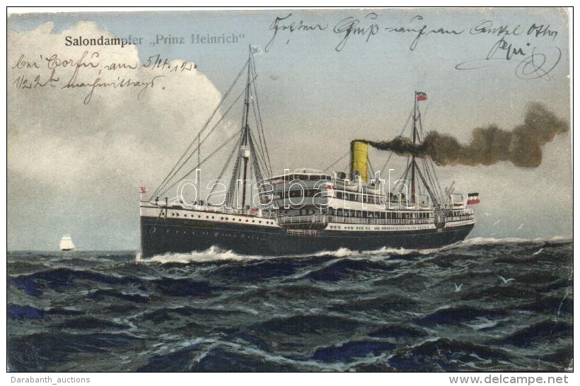 T3 Salondampfer 'Prinz Heinrich' / Ship Of The Norddeutscher Lloyd Bremen (EB) - Zonder Classificatie