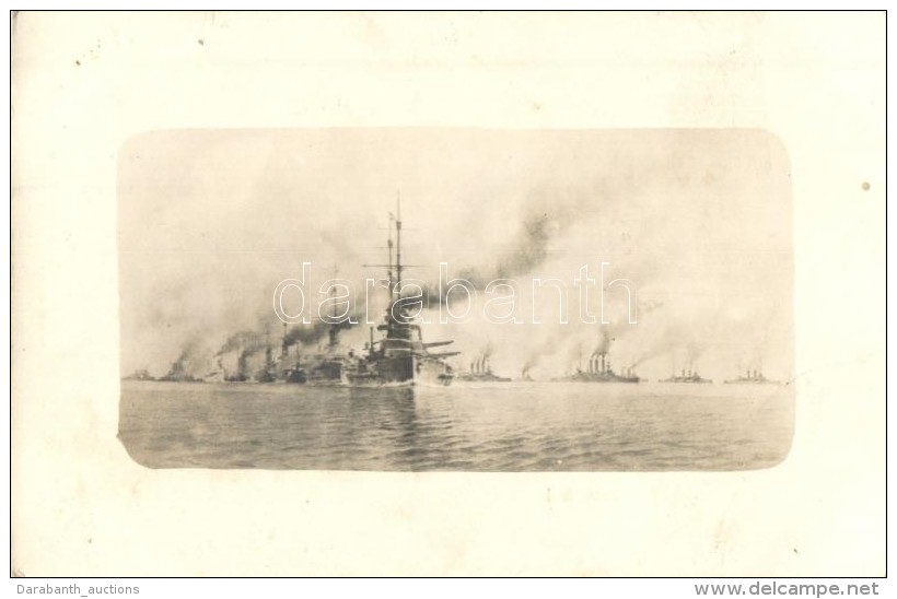 * T3 Osztrák-magyar Csatahajók, MÅ±vészlap / Austro-Hungarian Navy Battleships, Art Postcard... - Zonder Classificatie