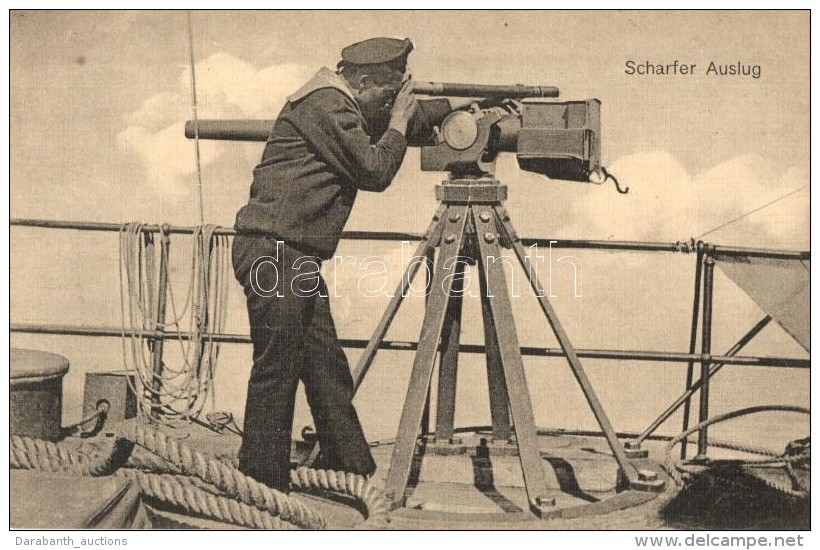 ** T1/T2 'Scharfer Auslug' / Osztrák-magyar Tengerész TávcsÅ‘vel / Austro-Hungarian Navy... - Zonder Classificatie