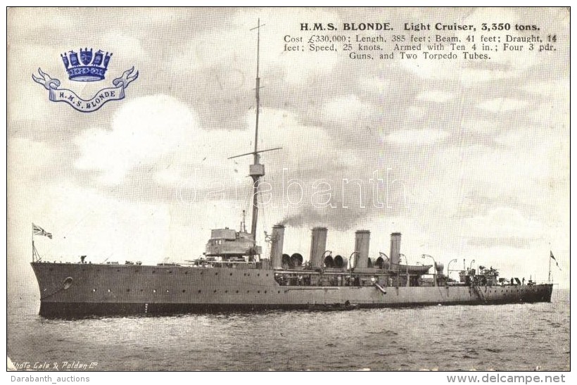 ** T3 HMS Blonde, Royal Navy Light Cruiser (fa) - Zonder Classificatie