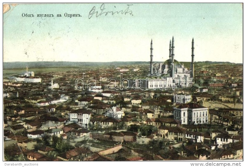 T3 Edirne, Adrianople; General View, Selim's Mosque (EB) - Ohne Zuordnung