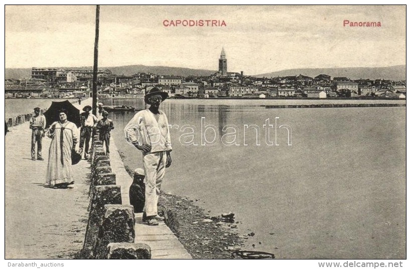 ** T2/T3 Koper, Capodistria; Panorama, Bay (EK) - Non Classés