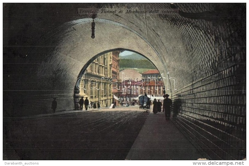 T2 Trieste, Tunnel Di Montuzza Dall' Interno / Tunnel Interior - Non Classés