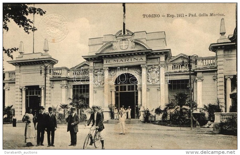 * T1/T2 1911 Torino, Esposizione, Padiglione Della Marina / Exposition, Navy Pavilion - Non Classés