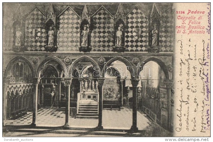 T2 Padova, Cappella Di S. Felice Nella Basilica Di S. Antonio / Chapel Interior - Unclassified