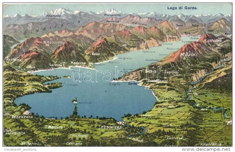 ** T2/T3 Lago Di Garda, Map - Non Classés