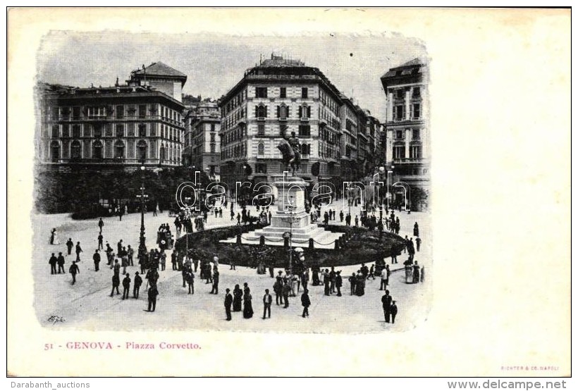 ** T1/T2 Genova, Piazza Corvetto / Square - Non Classés