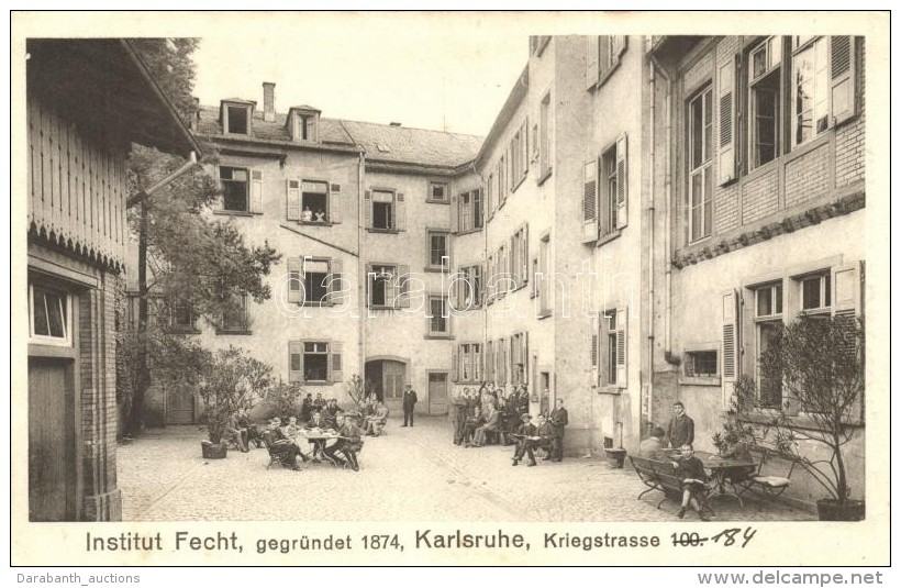 * T2 Karlsruhe, Institut Fecht, Kriegstrasse - Ohne Zuordnung