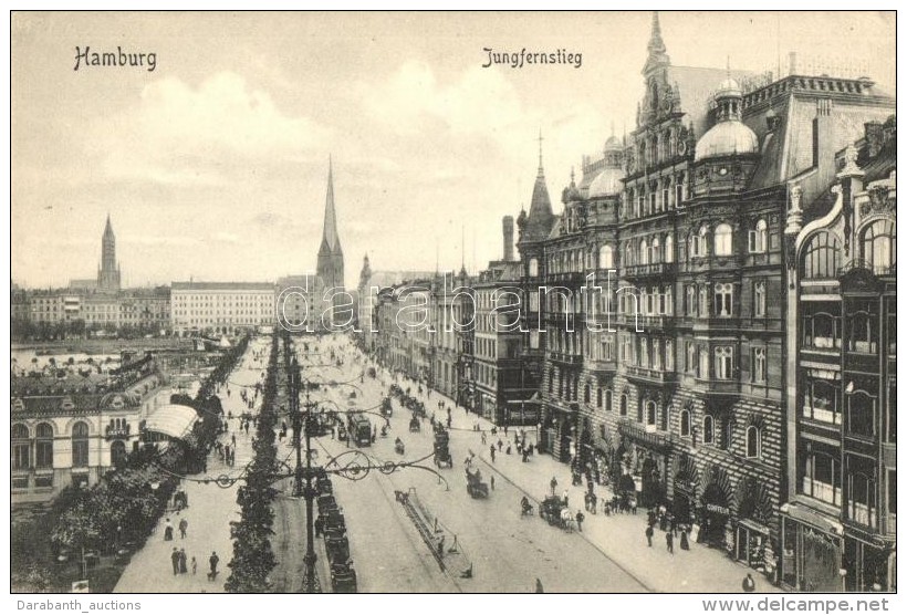 ** T1 Hamburg, Jungfernstieg / Street - Zonder Classificatie