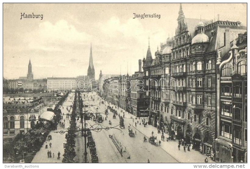 ** T1 Hamburg, Jungfernstieg / Street - Ohne Zuordnung