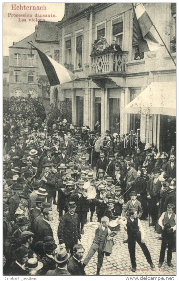 T1/T2 Echternach, Procession Dansante. Les Violons / Festival, Dancers - Zonder Classificatie