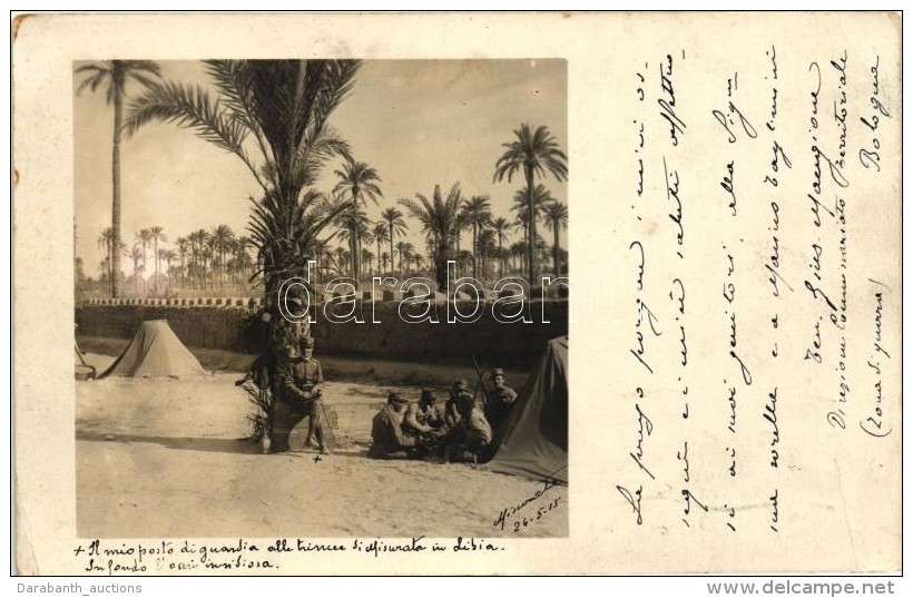 T2/T3 Misrata, Misurata; Italian Soldiers Camp, Photo (EK) - Non Classés