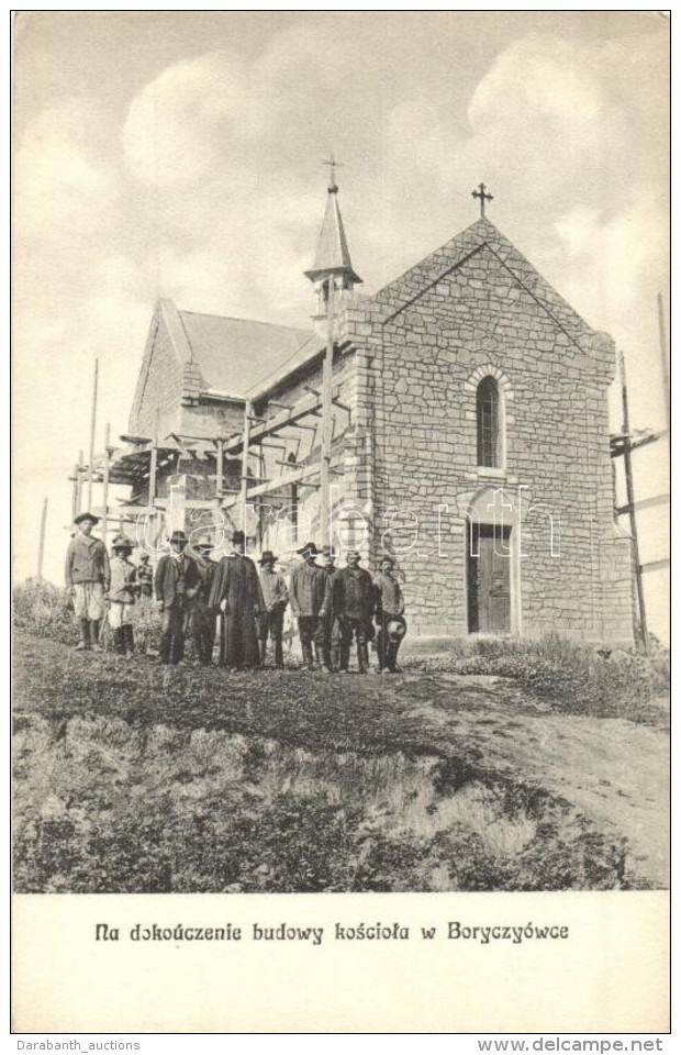 ** T2/T3 Boryczów, Niepolomice; Na Dokouczenie Budowy Kosciola / Church Under Construction (EK) - Zonder Classificatie