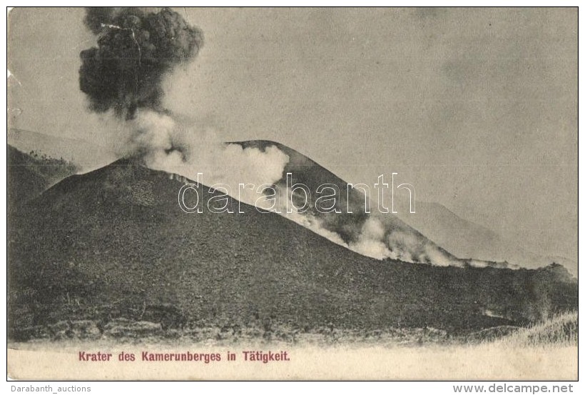 * T3 Mount Cameroon, Krater Des Kamerunberges In Tätigkeit / Eruption (Rb) - Unclassified