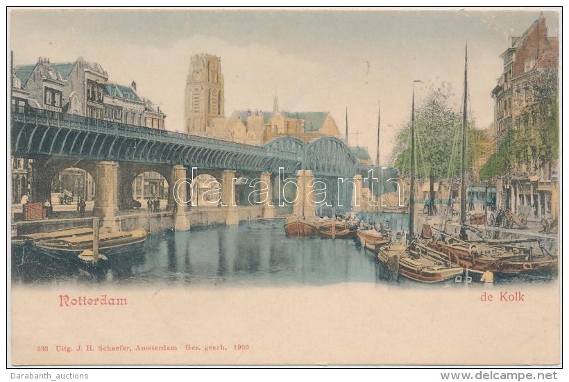 ** T1/T2 Rotterdam, Kolk / Bridge, Boats - Ohne Zuordnung