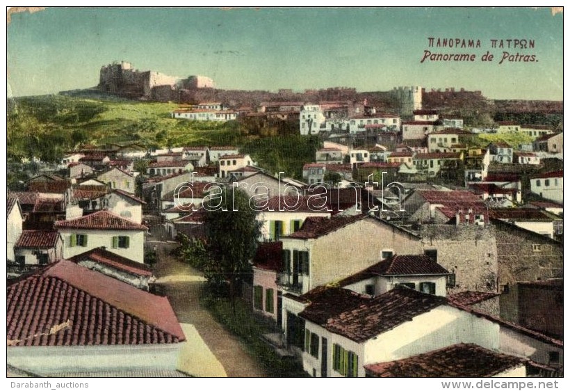 T4 Patras, General View, Castle (b) - Zonder Classificatie