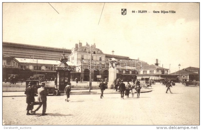 * T2/T3 Dijon, Gare Dijon Ville / Railway Station, Automobiles (EK) - Sin Clasificación