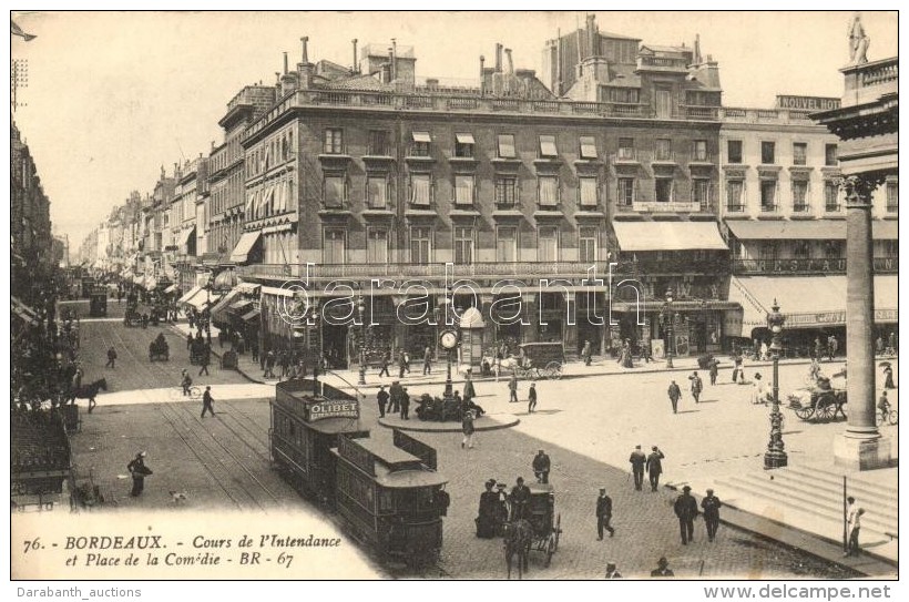 ** T2 Bordeaux, Cours De L'Intendance Et Place De La Comédie, Nouvel Hotel / Comedy Square, Hotel,... - Ohne Zuordnung