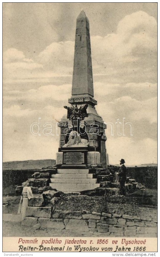 ** T1 Vysokov, Wysokov Bei Náchod; Reiter-Denkmal / Military Monument - Ohne Zuordnung