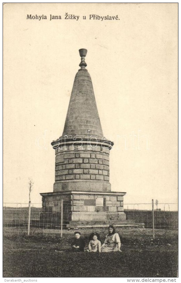 * T2 Pribyslave, Mohyla Jana Zizky / Monumet Of Jan Zizka, Czech General And Hussite Leader - Ohne Zuordnung