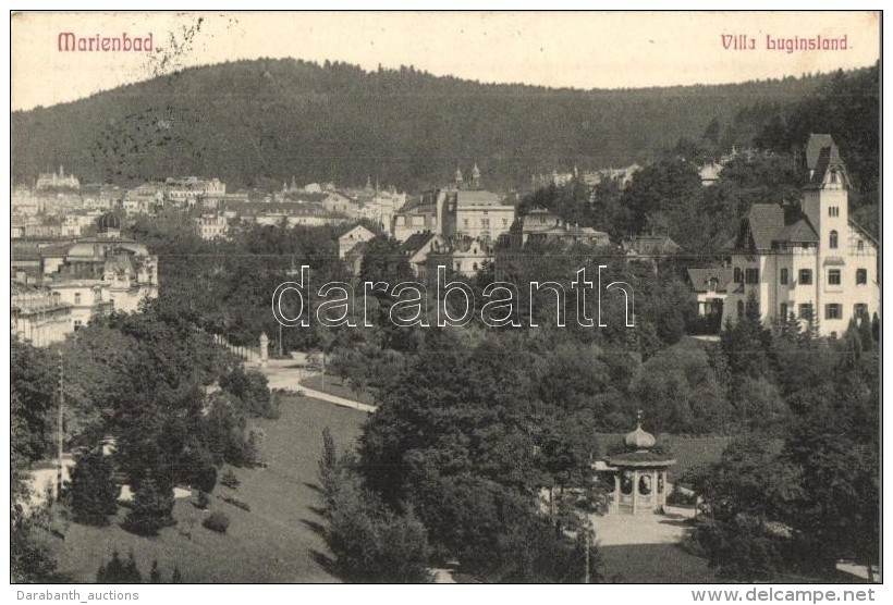 T1/T2 Marianske Lazne, Marienbad;  Villa Luginsland - Non Classés