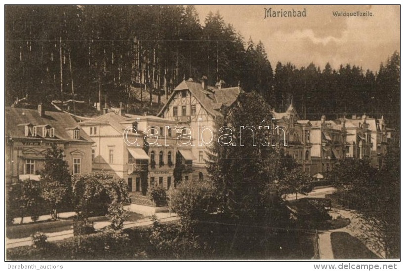 T2 Marianske Lazne, Marienbad; Waldquellzeile - Ohne Zuordnung