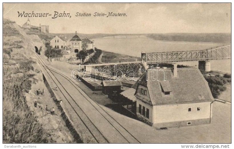 ** T2/T3 Stein-Mautern Station, Wachauer-Bahn / Railway Station (EK) - Non Classés