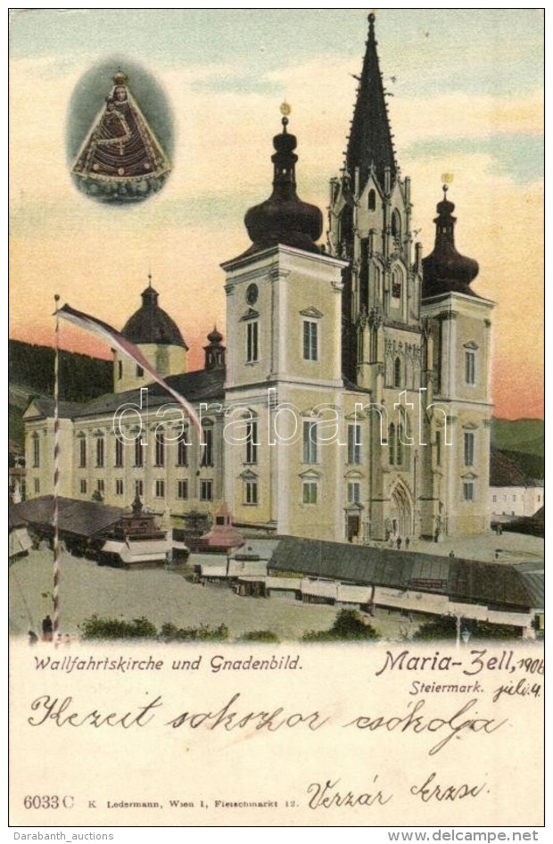 T2 Mariazell, Wallfahrtskirche Und Gnabenbild / Church - Sin Clasificación