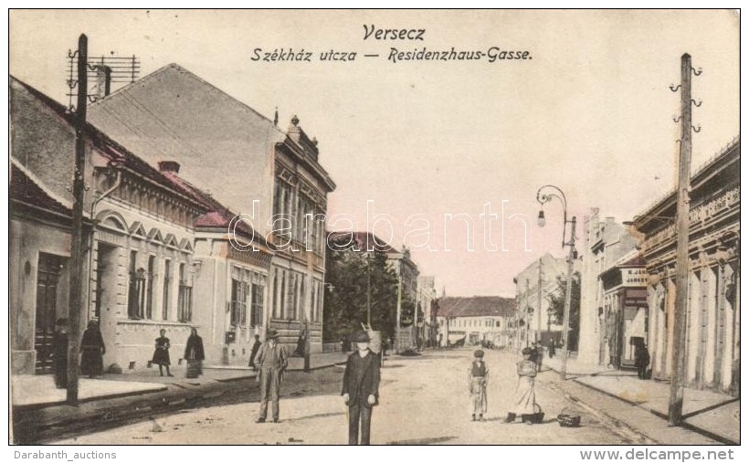 T3 Versec, Vrsac; Székház Utca, Jankovic üzlete / Street, Shop (ázott Sarok / Wet Corner) - Sin Clasificación