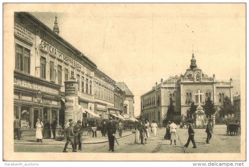 * T3 Újvidék, Novi Sad; Péter Király út, Bank / Ulica Kralja Petra / Street,... - Non Classés