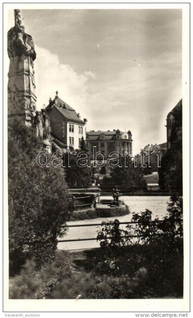 * T2 Szabadka, Subotica; FÅ‘ Téri Park / Main Square Park, 'vissza' So. Stpl - Zonder Classificatie