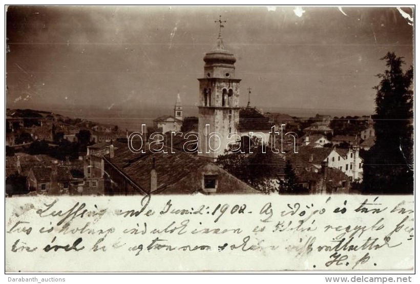 T3 1902 Veli Losinj, Lussingrande; Church, General View, Photo (EK) - Non Classés