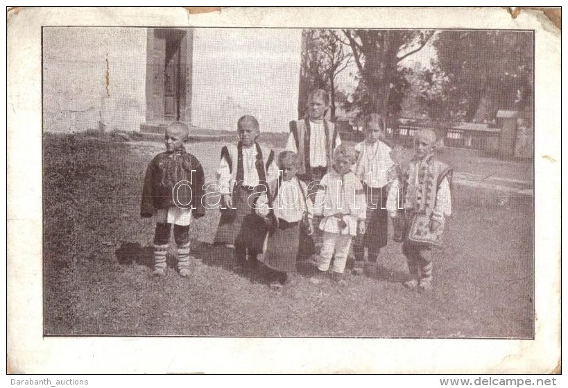 T3/T4 KÅ‘rösmezÅ‘, Jasina; Gyerekek, Folklór / Children, Transcarpathian Folklore (kis Szakadás... - Sin Clasificación