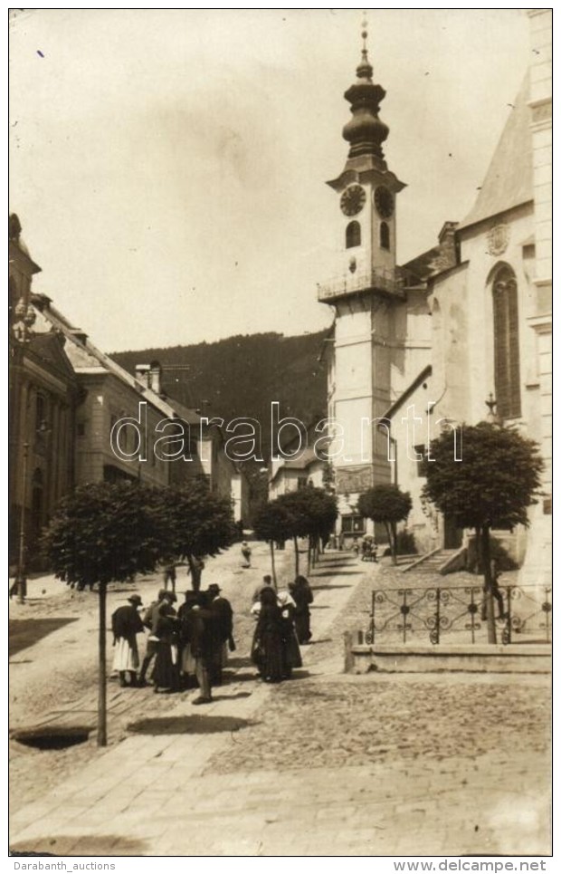 ** T2 Selmecbánya, Banska Stiavnica; Deák Ferenc Utca / Deák Street, Photo - Non Classés