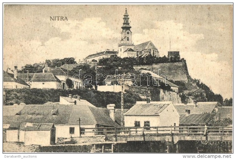 T2/T3 Nyitra, Nitra; Templom, Híd / Church, Bridge (fl) - Zonder Classificatie