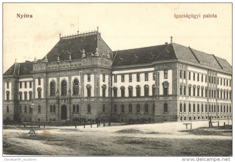 T2 Nyitra, Nitra; Igazságügyi Palota, Kiadja Fürst Sz. / Palace Of Justice - Zonder Classificatie