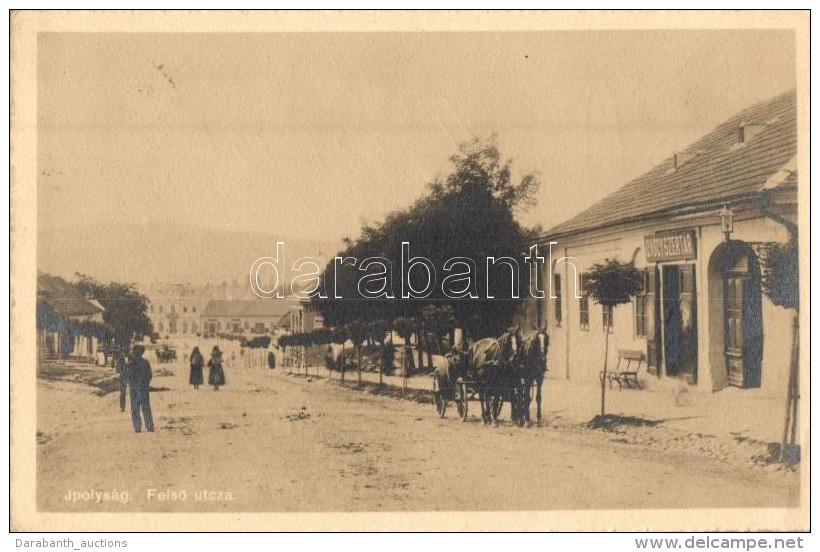 T2 Ipolyság, Sahy; FelsÅ‘ Utca, Gyógyszertár, Kiadja Polgár I. / Street, Pharmacy - Ohne Zuordnung