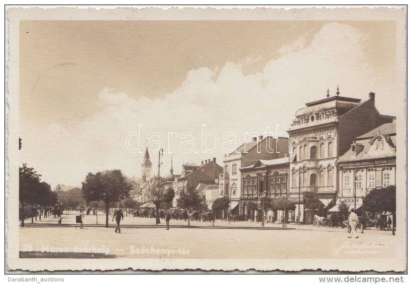 T2 Marosvásárhely, Széchenyi Tér, E. József üzlete / Square, Shops - Non Classés