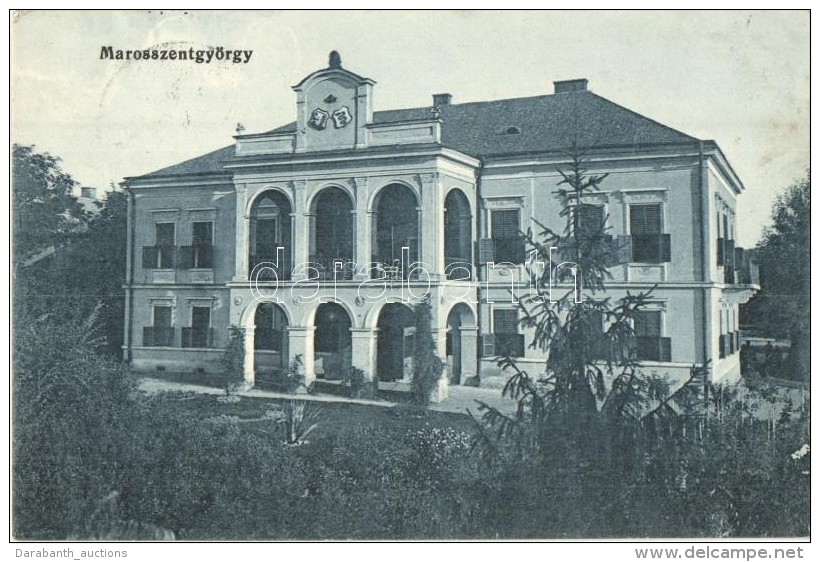 T2 Marosszentgyörgy, Sangeorgiu De Mures; Máriaffi Lajos Kastélya / Castle - Non Classés